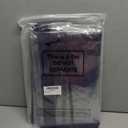 Windyun 1 Pack Large Poster Storage Bag 48" x 36" Bulletin Board Holder Art Portfolio Case PVC Art Portfolio Container Storage Box with Pocket for Classroom Teacher Organization (Blue)