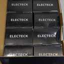 ELECTECK 10 Pack GFCI Outlets 20 Amp, Non-Tamper Resistant, Decor GFI Receptacles with LED Indicator, Ground Fault Circuit Interrupter, Wallplate Included, ETL Listed, White