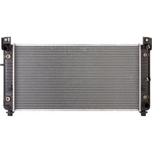 Spectra Premium CU2370 Radiator With TOC and EOC - 34-1/16" Core Compatible With Chevrolet Silverado, GMC and Cadillac