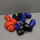 Maitys 12 Pcs Mini Boxing Gloves for Car Mirror Hanging Punching Gloves Boxing for Hanging Bag Accessories Gifts for Christmas Party Ornament Decoration (4 Inch, Black, Blue, Red)
