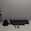 Durable Black Aluminum Lamp Post Base - 63" Height, Powder Coated Matte Black, Compatible with SLP227 & SML556