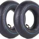 Heavy Duty 3.50/3.00-8 Inner Tube with TR87 Bent Metal Valve stem. Tire Tube fits 8 inch Rim Sizes 3.50-8/3.00-8/3.5-8/3.0-8/3-8/3.5-8/300-8/350-8 2 Packs