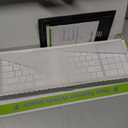 seenda Bluetooth Keyboard and Mouse Combo for Mac, SKM64-2 Rechargeable Slim Wireless Keyboard Mouse Compact, 3 Multi-Device Connection, Compatible for Mac, MacBook Pro/Air, iPad, White Rose Gold