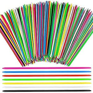 Colorful Pick Up Sticks,Toys for Fun Family Parent-Child Games 6.3Inch Long, Nostalgic Games