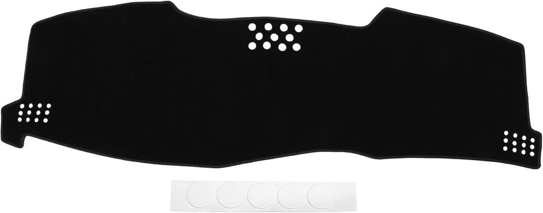 Hihaha Dash Cover for Toyota Avalon Limited/XL/XLS 2005-2010 / Center Console Dashboard Cover/Non-Slip Polyester Silicone 59.84"x18.31" / 1Pcs Black