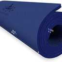 Hatha Yoga Extra Thick TPE Yoga Mat - 72"x 32" Thickness 1/2 Inch -Eco Friendly SGS Certified - With High Density Anti-Tear Exercise Bolster For Home Gym Travel & Floor Outside