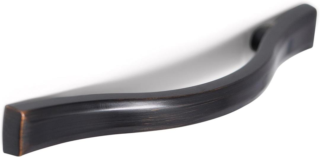 BirdRock Home Arched Handle Pull - Oil Rubbed Bronze - 10 Pack - 3 Inch Kitchen Cupboard Furniture Cabinet Hardware Drawer Dresser Pull