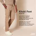 Amazon Essentials Men's Slim-Fit Casual Stretch Khaki Pant, (36W x 29L)