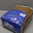 MIULEE Velvet Curtains Golden Brown Elegant Grommet Thermal Insulated Soundproof Room Darkening Curtain/Drapes for Classical Living Room Bedroom Decor 72 x 84 Inch Set of 2