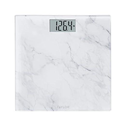 Taylor Digital Glass Bath Scale-Marble