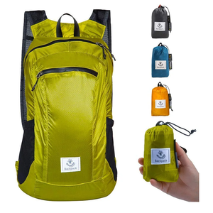4Monster Hiking Daypack,Water Resistant Lightweight Packable Backpack for Travel Camping Outdoor (Green, 16L)