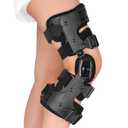 OA Unloader Knee Brace, Support for Arthritis Pain, Osteoarthritis, Cartilage Defect Repair, Avascular Necrosis, Bone on Bone Knee Joint Pain and Degeneration Medial Inside (Right Leg)