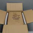 LE TAUCI 17oz Gravy Boat with Saucer Stand, Set of 2, Ceramic Sauce Boat with Tray for Salad Dressings, Creamer, Broth, Black Pepper, White