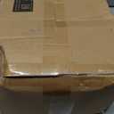 Bestluck 200 PCS Clear and Gold Plastic Plates for 100 Guests, Elegant Clear Disposable Plates with Gold Trim, Include 100 PCS Dinner Plates, 100 PCS Dessert Plates for Party, Birthday and Graduation