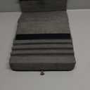 KDD Tablet Pillow Holder, Foldable iPad Stand for Lap, Bed and Desk -Tablet Soft Pad Dock with Pocket & Stylus Mount Compatible with iPad Pro 12.9, 10.5, 9.7 Air Mini 6 5 4 3, Galaxy Tab, E-Reader