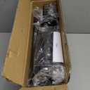 KEGII Corner Shower Caddy Tension Pole - Shower Tension Rod Organizer, Floor to Ceiling Shower Caddy 25-114.2 inch, Towel Rack Corner Waterproof, Black