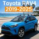 360lbs Roof Rack Cross Bars Compatible with Toyota RAV4 2019-2025
(Not Fit 2024 LE/Adventure/TRD Off-Road/Hybrid Woodland Edition), Aluminum Roof Rails Crossbars with Hooks for Luggage Kayak