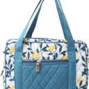 DIWI Quilted Bible Cover Extra Large Sizes 11.25 X 8.25 X 2.75 Inches Bible Tote Good Book Case (XL, C2 Hope of Desert)