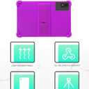 Case for ApoloSign EP1095T Tab 11 Android 14 Tablet 11 Inch ，Shock Proof Lightweight Stand Rubber Shell Protective Cover,Kids Friendly Soft Silicone for ApoloSign EP1095T Tab 11,Purple