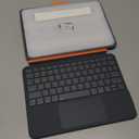 Case with Keyboard for iPad 10th Generation & 11th (A16, 2025): Bluetooth Wireless Detachable Magnetic Stand Rechargeable Keyboard with Folio Slim Compact Removable Cover with Trackpad, White Backlit