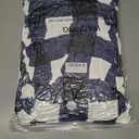 Plush Robes for Women, Hooded Bathrobe Long Fluffy, Womens Fuzzy Fleece Warm Soft Cozy Robe (Blue, XXXL)