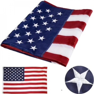 90*150cm Outdoor USA Flag US Waterproof Nylon Embroidered Stars Sewn Stripes Brass Grommets American Flags and Banners 90*150cm Outdoor USA Flag US Waterproof Nylon Embroidered Stars Sewn Stripes Brass Grommets American Flags and Banners