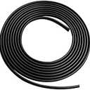 ESUPPORT 16ft 5M U Shape Car Door Moulding Rubber Scratch Protector Strip Edge Guard Trim Seal, Black