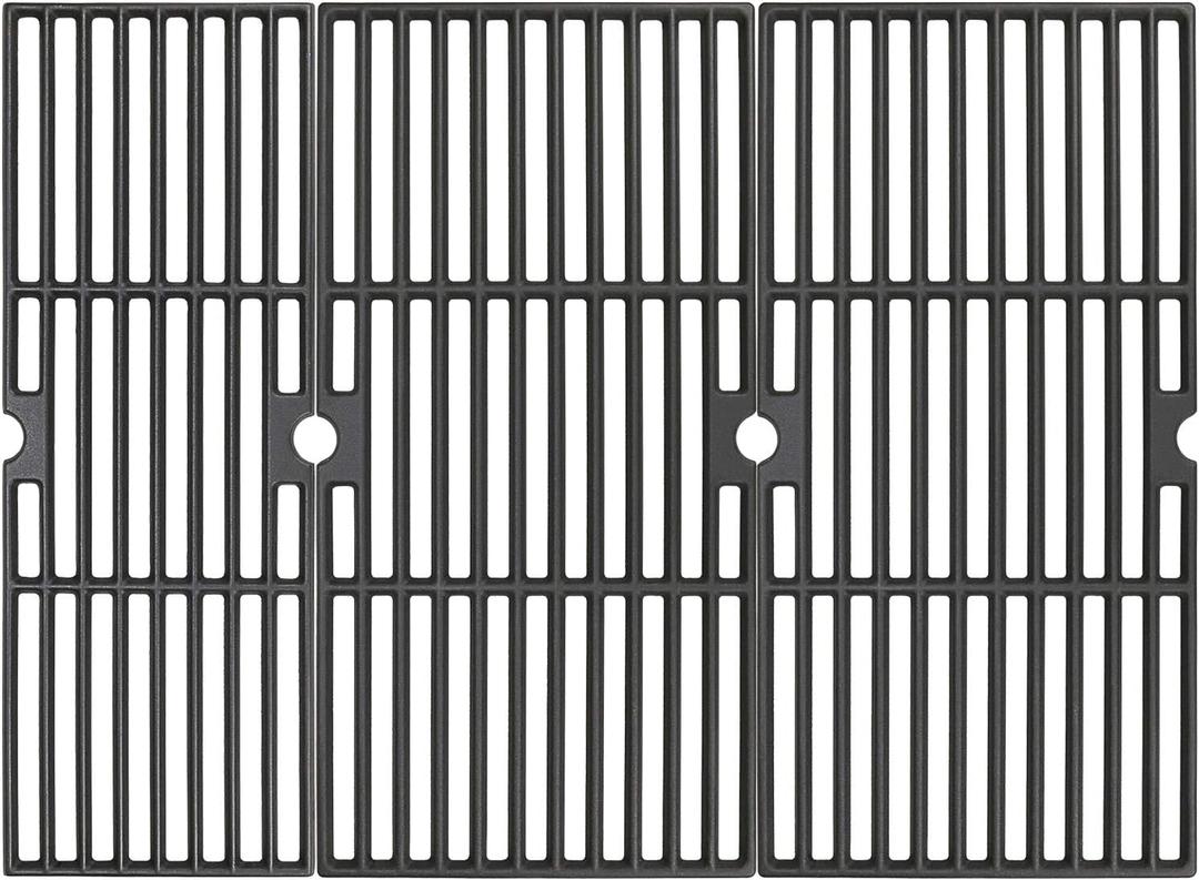 Utheer 18" Cast Iron Cooking Grate for Charbroil Performance 5 Burner 463347519, 475 4 Burner 463347017, 463673017 463376018P2 463342119 463347418 463347518 Liquid Propane, Grill Grid Parts