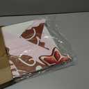 Bucherry 7 Pcs Gingerbread Playhouse Christmas Gingerbread House Decorations Christmas Cardboard Castle with Candy Arch 43 x 51 mas Party Decoration Box Fort for Xmas Winter Birthday Holiday Party