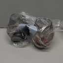 DECORKEY Set of 2 Battery Operated Lamp LED Table Lantern, Brown Metal Cage Cordless Lamps with LED BulbVintage Decorative Outdoor Lantern for Weddings, Parties, Patio, Events for Indoors Shelf Decor