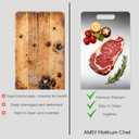 Titanium Cutting Board for Kitchen  Durable 13"x9" Metal Chopping Mat, Easy to Clean, Dishwasher Safe, Hygienic & Crack Resistant