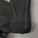 DREAM PAIRS Women's Winter Snow Boots FuzzyChic Bow Genuine Suede Leather Faux Fur Lining Memory Foam Warm Winter Short Booties for Outdoor Indoor (8, Taupe)