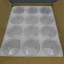 12pcs Glass Cylinder Vases for Centerpieces - 4 Inch Small Flower Vase for Wedding Decorations, Clear Glass Flower Vases Floating Candle Holder for Table Centerpiece Wedding Home Dcor