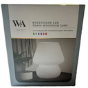 W&A GLASS MUSHROOM LIGHT white Frosted Color Changing USB Lamp Light