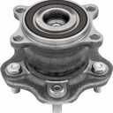 Vurkcy Rear Wheel Bearing Hubs Assembly Fit for 07-18 Nissan Altima, 09-19 Maxima, 15-19 Murano, 13-19 Pathfinder, 13 Infiniti JX35, 14-19 Infiniti QX60, 11 Mitsubishi RVR, 5 Lugs, OEM 5123881PCS