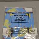 6 Pcs Large Vintage Travel Suitcase Box Travel Party Decorations Paperboard Suitcases Gift Box Decorative Set of 3 Small Stackable Storage Chests Decor for Themed Party Favors (Map,Blue)