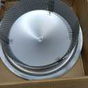 12 Inch Chimney Cap,Adjustable Chimney Cap (Fits 11.9" - 12.3" Round Flues) - 12" Stainless Steel Cone Top with Screen, Round Chimney Cap Reinforced Round Rain Cover for Vents All-Round Protection