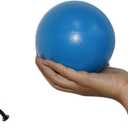 4 inch Therapy Ball for Release Hip Flexors, Pain Relief for Lower Back Thigh Muscles, Small Exercise Ball for Physical Therapy, Blue