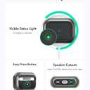 ESR for AirPods Pro 2nd Generation Case (HaloLock), Compatible with Airpods Pro Case 2nd/1st Gen (2023/2022/2019), Compatible with MagSafe, Full Drop Protection Cover with Lanyard, Titanium