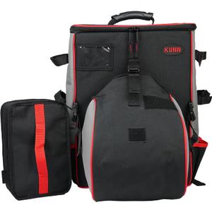 KUNN Welding-Backpack Pro Technician Tool-Bag - Large Capacity Welder-Pack Durable with Helmet Catch