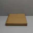 12x12 Wavy Picture Frame With Mat For 8x8, Wavy Edge Wooden Picture Frame with Real Glass - Wall Mount Display, Blue, 2 Pack