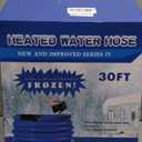 30FT,15FT, Heated Water Hose for RV,-45  Antifreeze Heated Drinking Garden Water HoseElectrically Heated Garden Hoses, Rv AccessoriesRvRv Water Hose,Auto Accessory 30FT