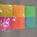 Mr. Pen- Transparent Glitter Sticky Notes, 3x3, 12 Pads, 600 Sheets, Glitter Transparent Note Pads, Self-Stick Bible Journaling Sticky Note for Women, Bible Journaling Supplies (Vivid Palette)