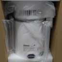 VEVOR Water Distiller, 1.1 Gal Distilled Water Machine, 750W Pure Water Distilling w/BPA Free Plastic Container, Water Distillation Kit w/Button, Countertop Distilled Water Maker for Home, White