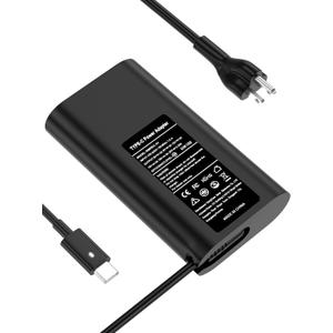 TSKYBEAR 65W 45Watt Compatible with Dell Laptop USB C Charger Latitude 5420 5520 5320 7420 5430 7390 7320 7400,XPS 13 Chromebook 3100 Computer Type C Fast Charging AC Adapter Power Supply Cord