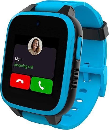 XPLORA XGO 3 - Watch Phone for Children (4G) - Calls, Messages, Kids School Mode, SOS Function, GPS Location, Camera and Pedometer – (Subscription Required) (Blue)