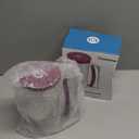 KPKitchen Pancake Batter Dispenser - Kitchen Must Have Tool for Perfect Pancakes, Cupcake, Waffle, Muffin Mix, Cake & Crepe - Baking Supplies for Griddle - Pancake Maker with Measuring Label (Purple)