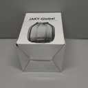 Black Grey Glass Vase for Flowers,Dark Grey Bud Tall Glass Vases,H-8.0" Simple Striped Design for Home Floor Decor,Farmhouse Decor, Centerpiece Coffee Table Decorations