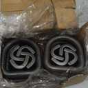 8Pcs Heavy Duty 12000LBS Trailer Weld-On Forged D Ring Tie Down Anchor 1/2" Weldable D Rings