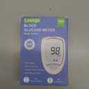 Glucose Monitor Kit, High Accuracy Blood Sugar Testing Kit with 100 Glucometer Strips & 100 Lancets, Larger-Screen Glucose Monitor with Lancing Devices, No Coding, Portable for Home or Travel